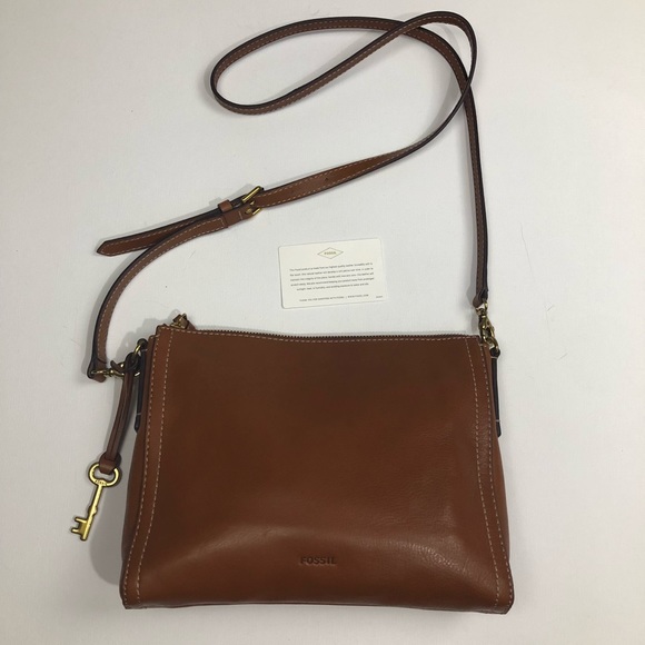 fossil emma crossbody black
